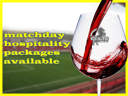 Cumbernauld Colts Hospitality Packages